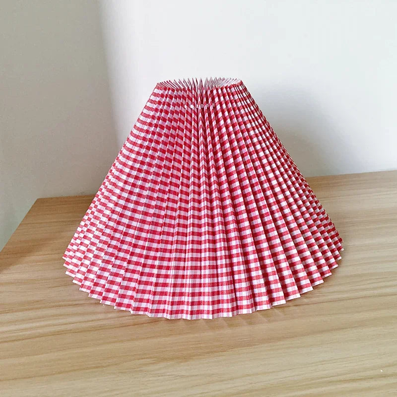 Table Lamp Cover DIY Pleated Lamp cover Wall Lamp/floor Lamp/pendant lamp Handmade Cloth cover