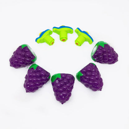 Flashing Spinning Twirl Top Children Light up Toy, Fruit Animal Shapes Heart Crown, LED, Music Gyroscope Launcher Birthday Gift