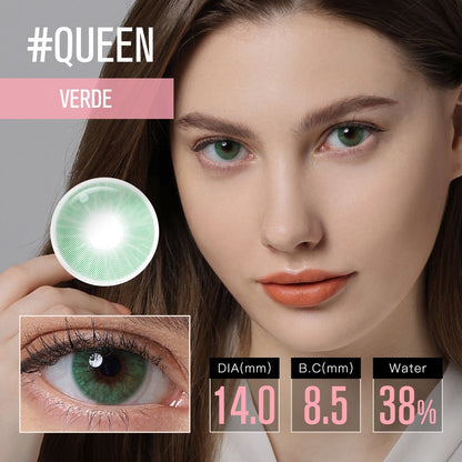 Natural Color Lens Eyes 1Pair Color Contact Lenses For Eyes Beauty - Giftcare 