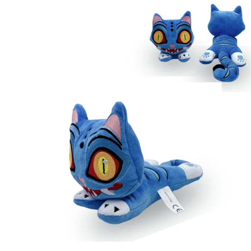 NEW Anime Kpop Demons Hunters Plush Cute Purple Tiger Black Hat Magpie With 3 Eyes Monster Hunt Girl Group Stuffed For Fans