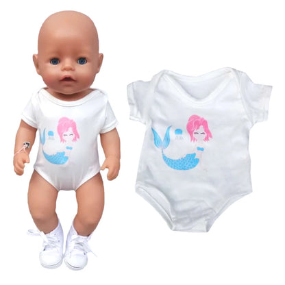 Doll Accessories Underpants Baby Doll Socks Headband Bib