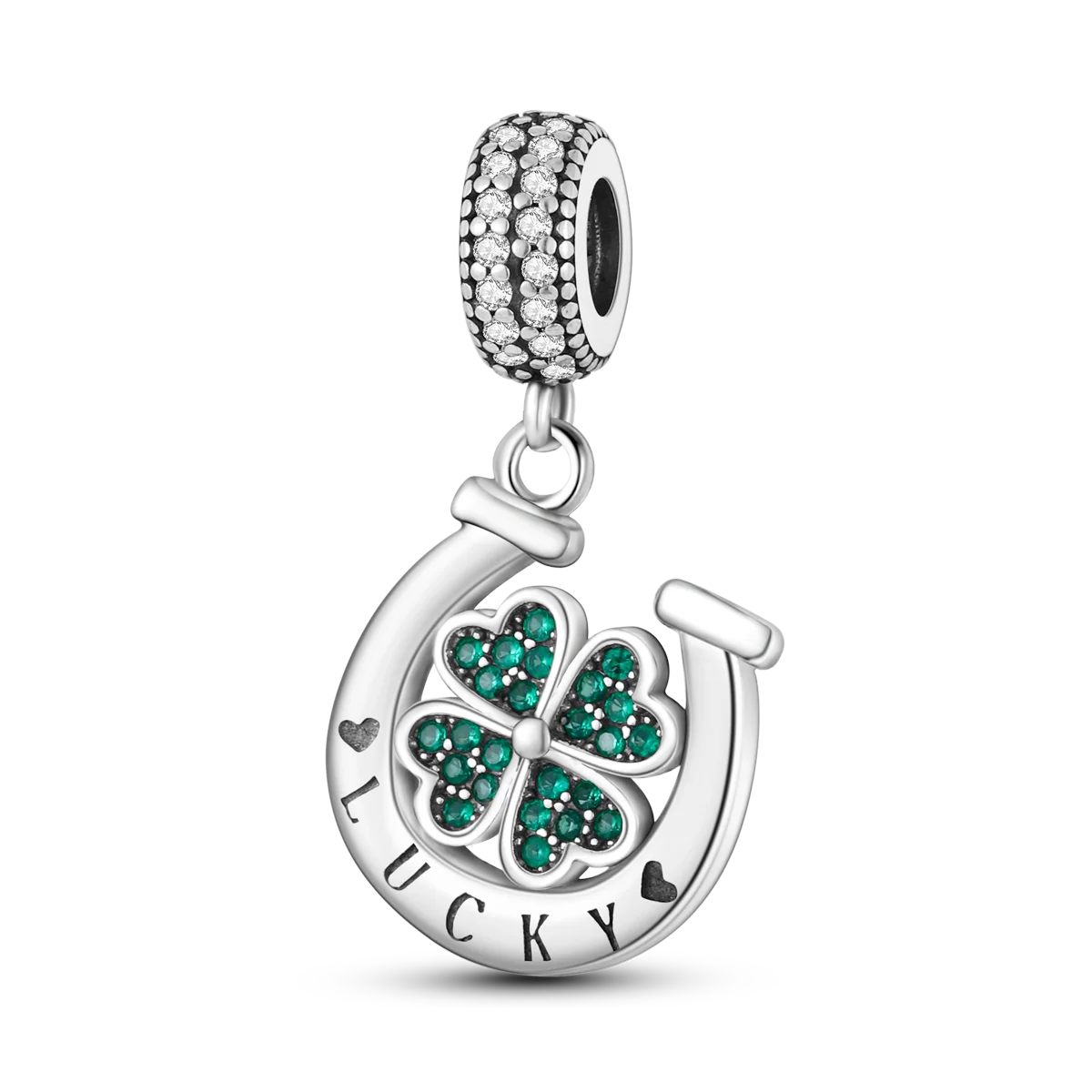 Silver Plated Charms For Woman Summer Green Cactus Avocado Beads Fit Original Bracelet Necklace DIY Dangle Charms