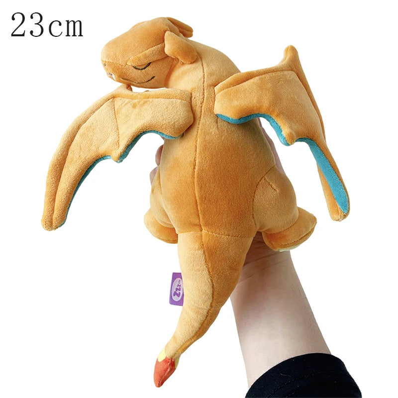Pokemon Shiny Charizard Plush Toy Charmender Mega Evolution Charizard X Y Stuffed Doll Pikachu Plushies Toys Hobbies Xmas Gifts
