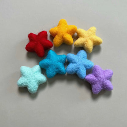 Accessories for Newborn Photography Made of Babies Wool Felt Star Heart Shapes Baby Studio Accessories Decorations 2025 New