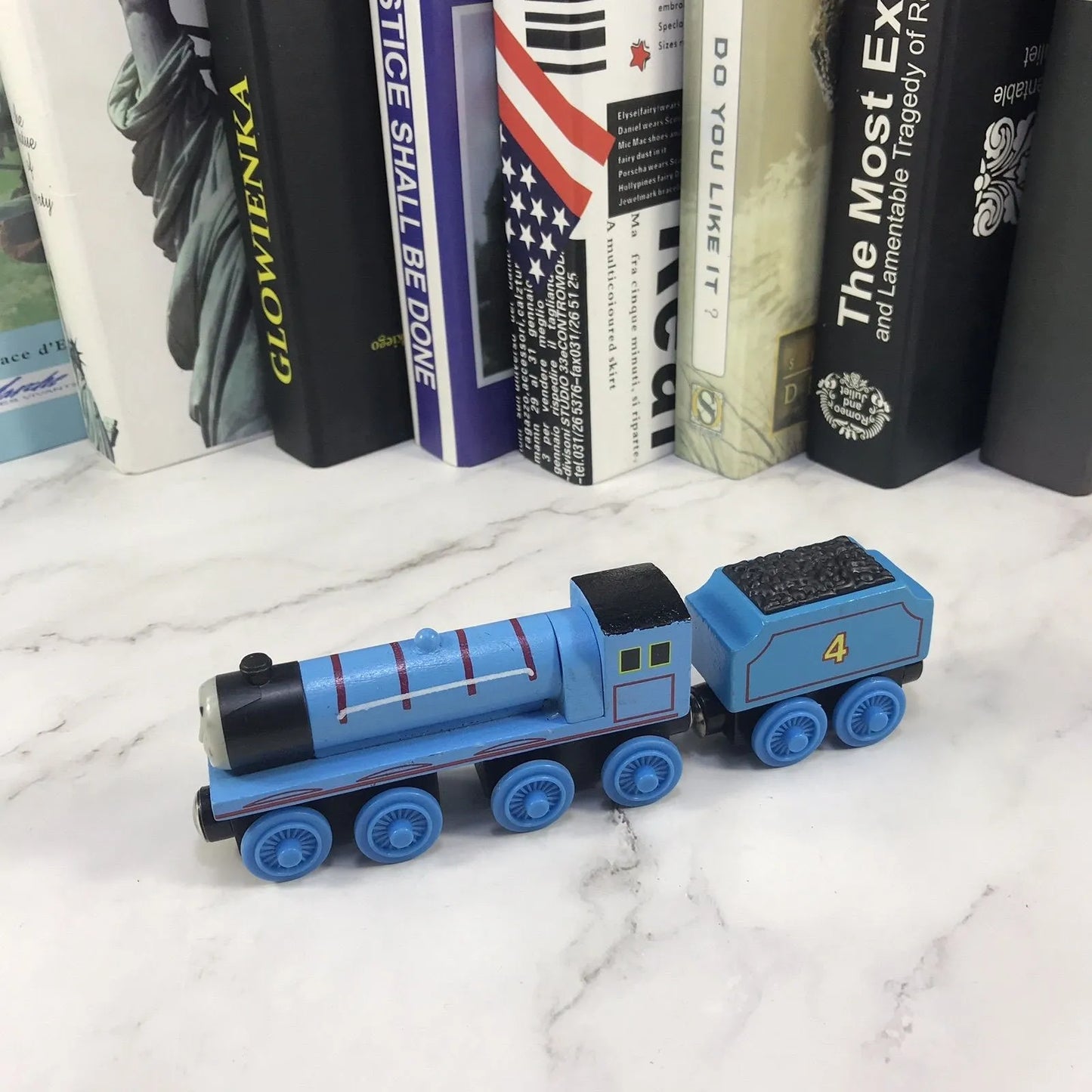 Thomas and Friends Children Wooden Track Train Set Toy Molley James Percy Molley Model Toy Magnetic Rail Train Toys for Boys