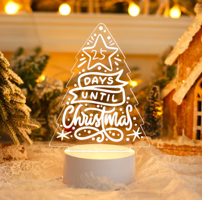 Note Board Creative USB Led Night Light Valentine's Day Gift Decor Nightlights Girlfriend Birthday Gift Wedding Decor Night Lamp - Giftcare 