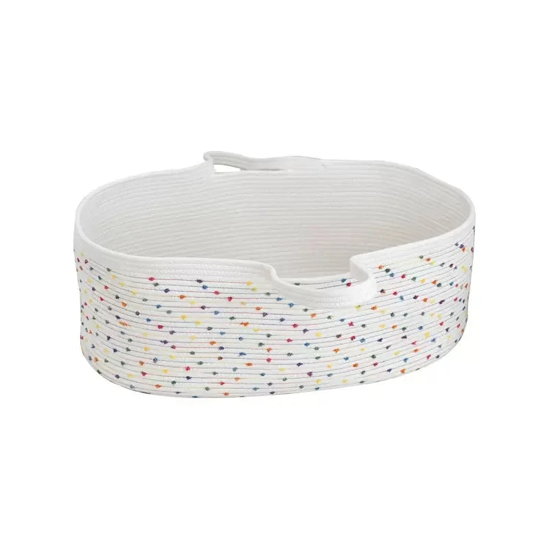 Handmade Reborn Doll Accessories 16-20inch High Quality Cradle Baby Doll Basket Dollhouse Miniature Gifts for Doll Collectors