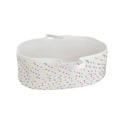 Handmade Reborn Doll Accessories 16-20inch High Quality Cradle Baby Doll Basket Dollhouse Miniature Gifts for Doll Collectors