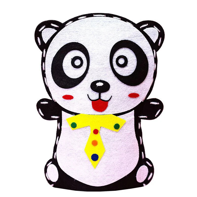 Stuffed Plush Animals Toys Hand Finger Story Puppet Handmade DIY Dolls Educational Baby Toys Halloween Christmas Children GIft