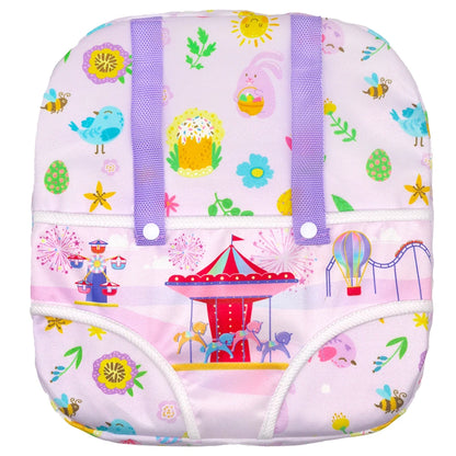 Baby Doll Plush Carrier Backpack Doll Accessories Front/Back Carrier With Straps 43cm Newborn Doll Accessories Outgoing Packets