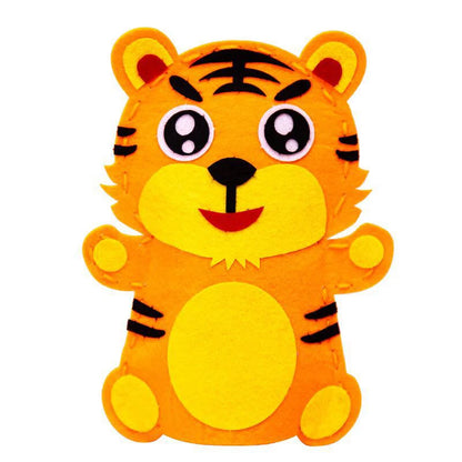 Stuffed Plush Animals Toys Hand Finger Story Puppet Handmade DIY Dolls Educational Baby Toys Halloween Christmas Children GIft