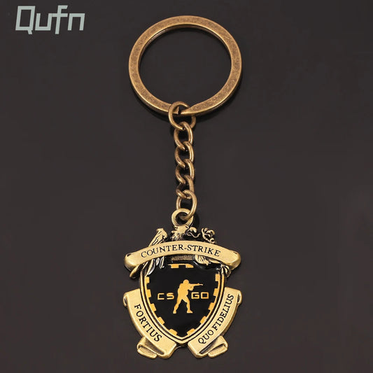 Game CS GO Medal Keychain Metal Pendant