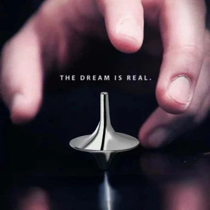 Mini Metal Gyroscope, EDC Small Toy, Fingertip Whirlwind Gyroscope Anti-stress and Irritability Toy, Exquisite Adult Gift