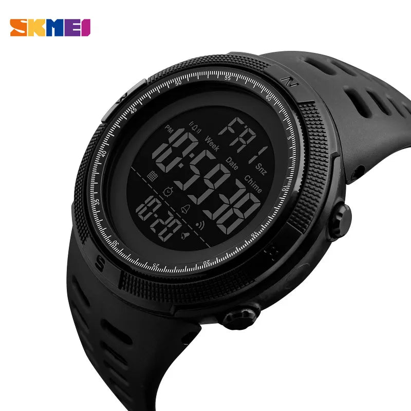 SKMEI Brand Men Sports Watches Fashion Chronos Countdown Waterproof LED Digital Watch Man Military Wrist Watch Relogio Masculino - Giftcare 