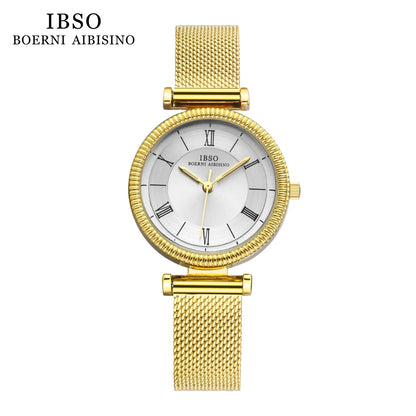IBSO 8 MM Ultra-Thin Wrist Women Watches Luxury Female Clock Fashion Montre Femme 2022 Ladies Quartz Watch Relogio Feminino - Giftcare 