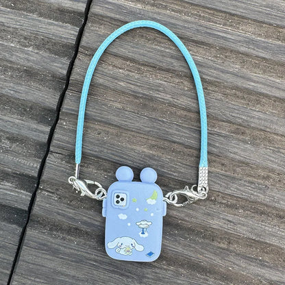 For Crybaby Accessories For Labubu Accessories Cartoon style camera phone Bag Plush Doll Accessories Pendant Fan Birthday Gift