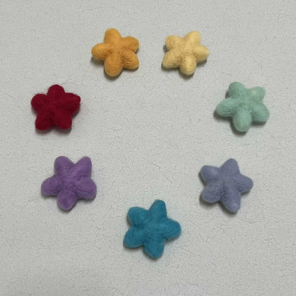 Accessories for Newborn Photography Made of Babies Wool Felt Star Heart Shapes Baby Studio Accessories Decorations 2025 New