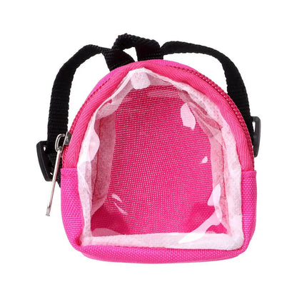 1PC New Fashion Doll Bag For Kids Above 3+ Cute Mini Backpack Rucksack Travel Case Keychain Haversack Child Gift Accessories