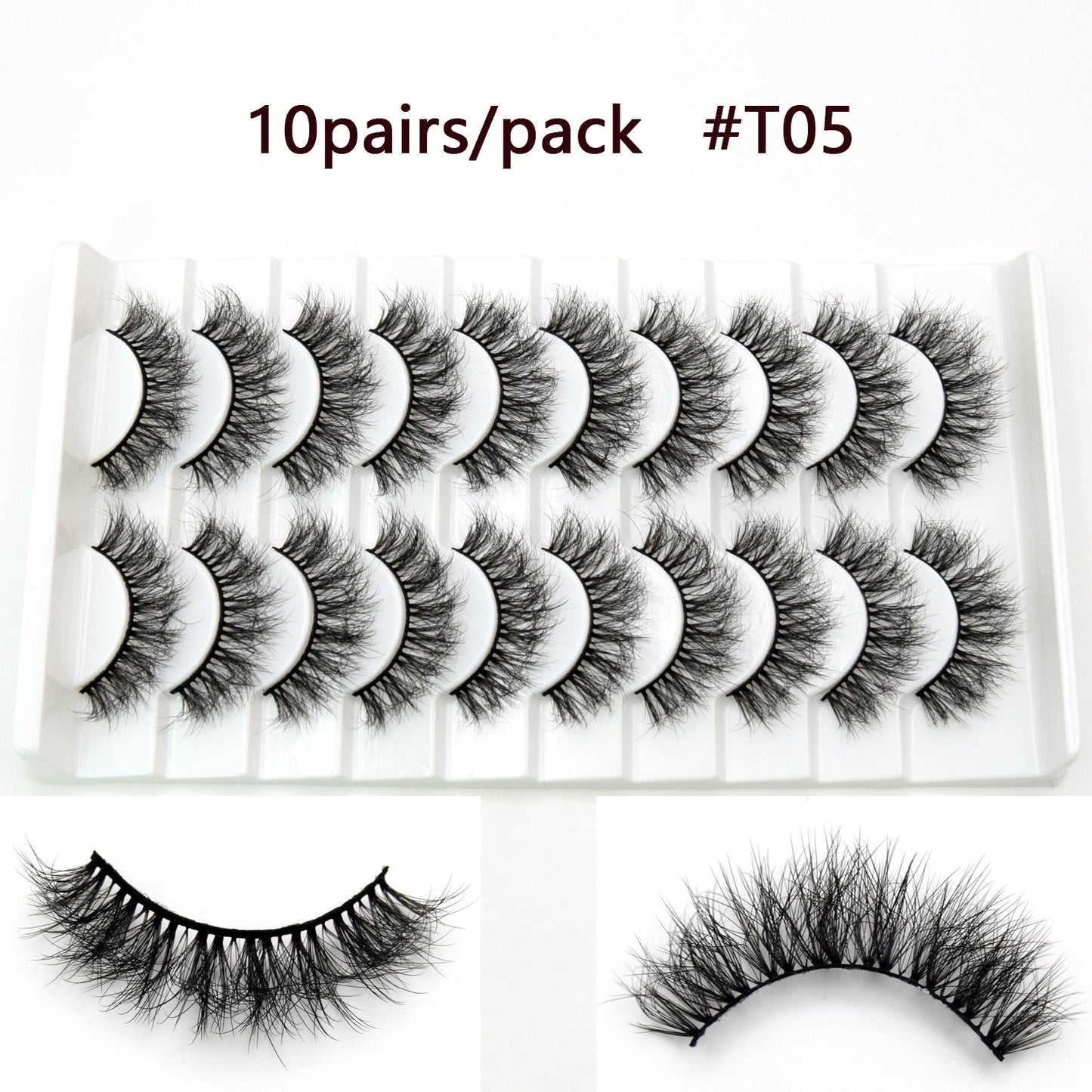 Visofree 5D Mink Eyelashes Long Lasting Mink Lashes - Giftcare 