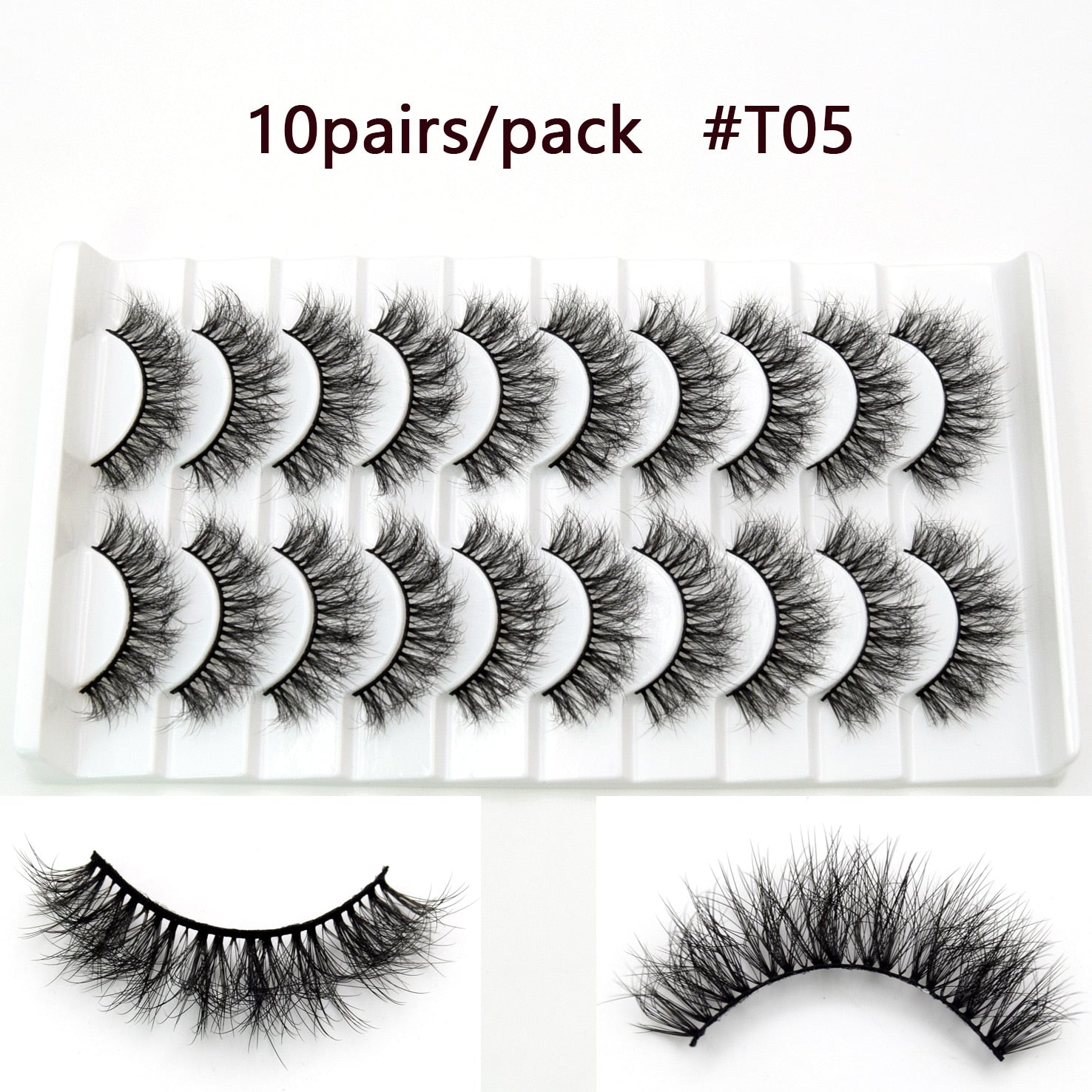 Visofree 5D Mink Eyelashes Long Lasting Mink Lashes - Giftcare 