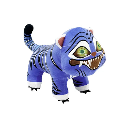 NEW Anime Kpop Demons Hunters Plush Cute Purple Tiger Black Hat Magpie With 3 Eyes Monster Hunt Girl Group Stuffed For Fans