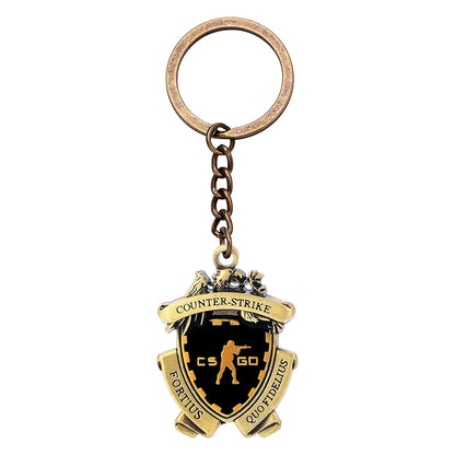 Game CS GO Medal Keychain Metal Pendant