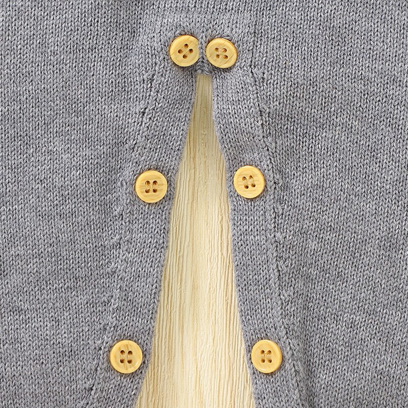 Newborn Baby Clothing Set 100%Cotton Knit Infant Girl Boy Romper +Blanket Cute Bears Toddler Long Sleeve Jumpsuit +Bedding Quilt - Giftcare 