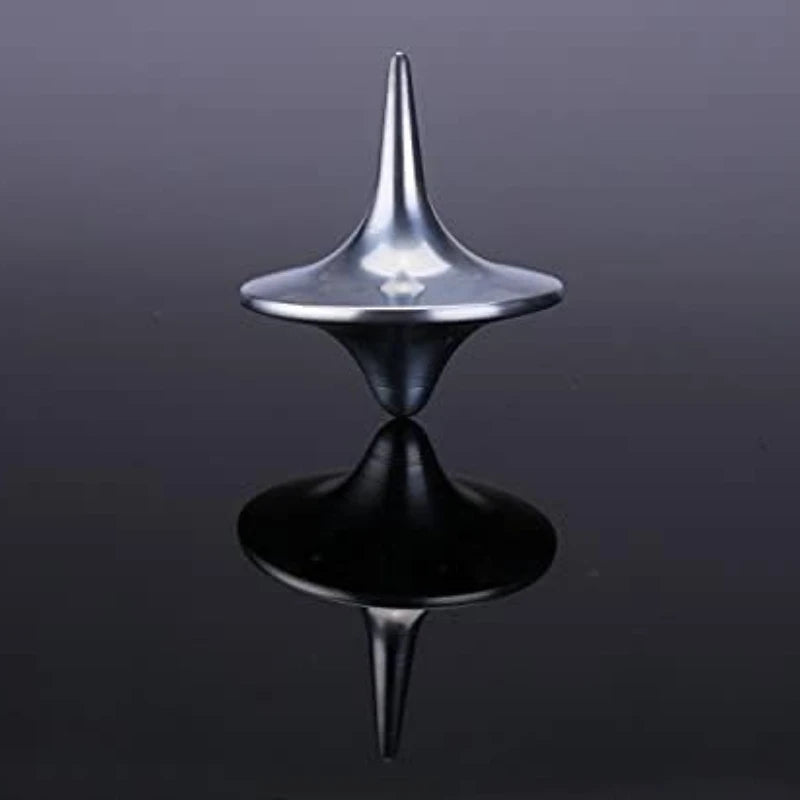 Mini Metal Gyroscope, EDC Small Toy, Fingertip Whirlwind Gyroscope Anti-stress and Irritability Toy, Exquisite Adult Gift