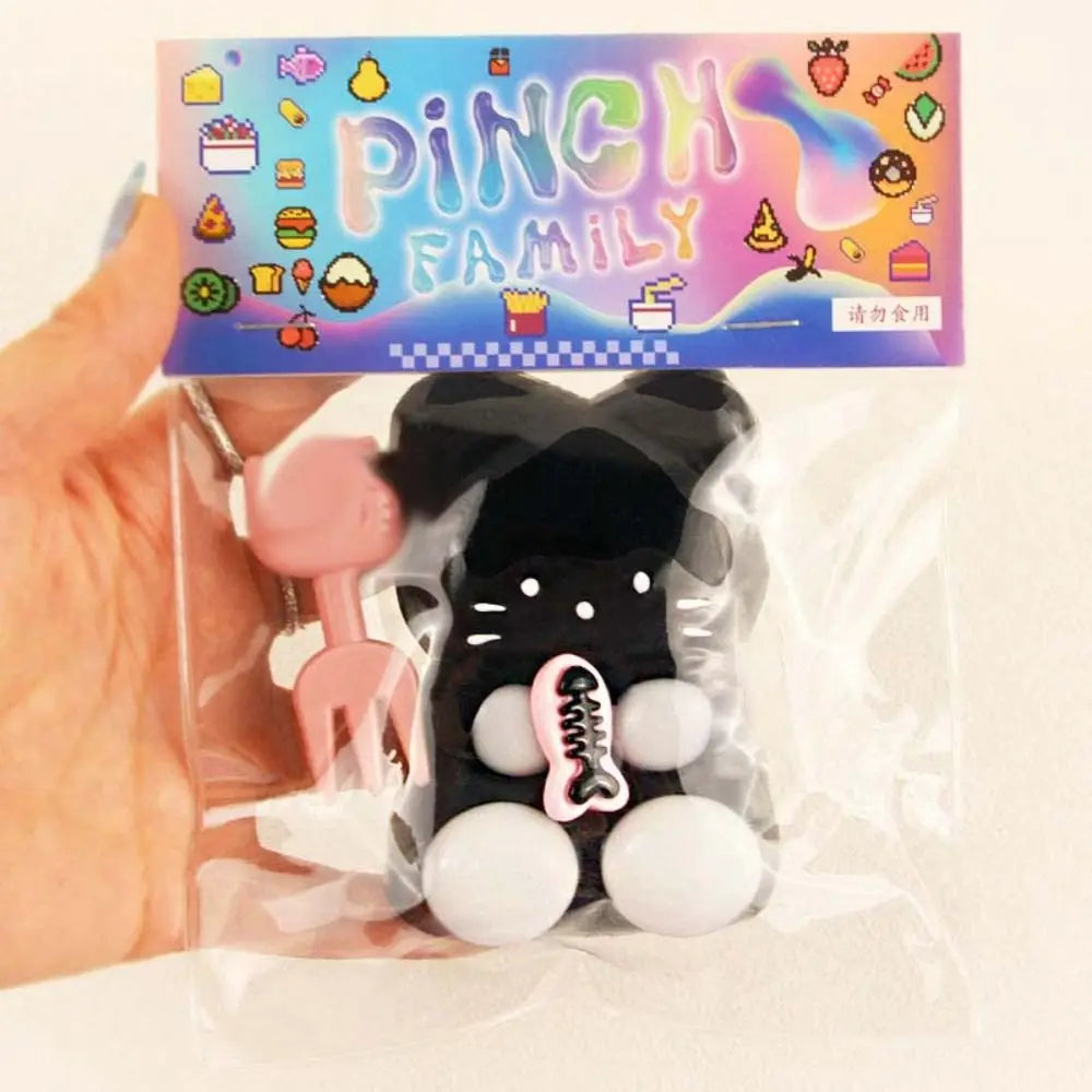 Cute Taba Squishy Hamster Squeeze Toy Cartoon Fidgets Toy Funny Plush Pinch Decompression Toy Stress Relief For Kids Adults Gift