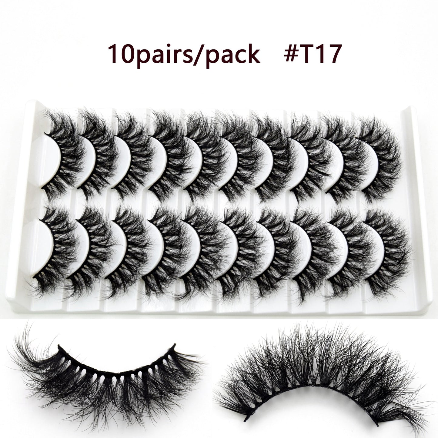 Visofree 5D Mink Eyelashes Long Lasting Mink Lashes - Giftcare 