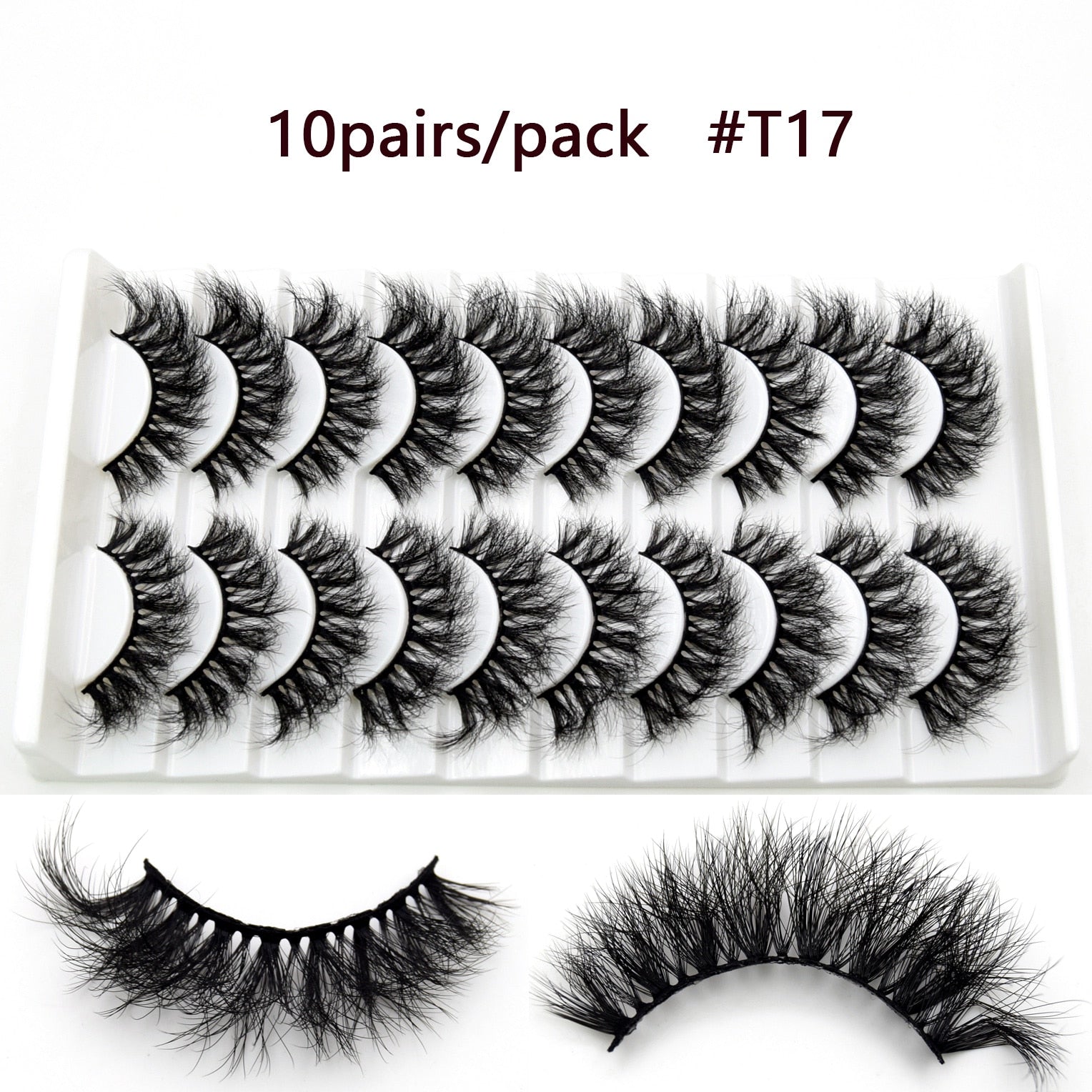 Visofree 5D Mink Eyelashes Long Lasting Mink Lashes - Giftcare 