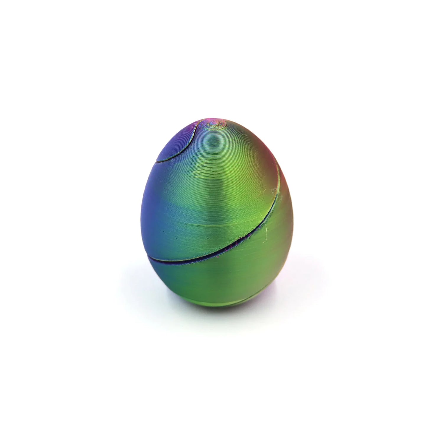 New 3D Print Spiral Eggs Impossible Shuttle Toys Passthrough Sculpture Mini Vortex Thread Illusion Home Desktop Decor Fidget Toy