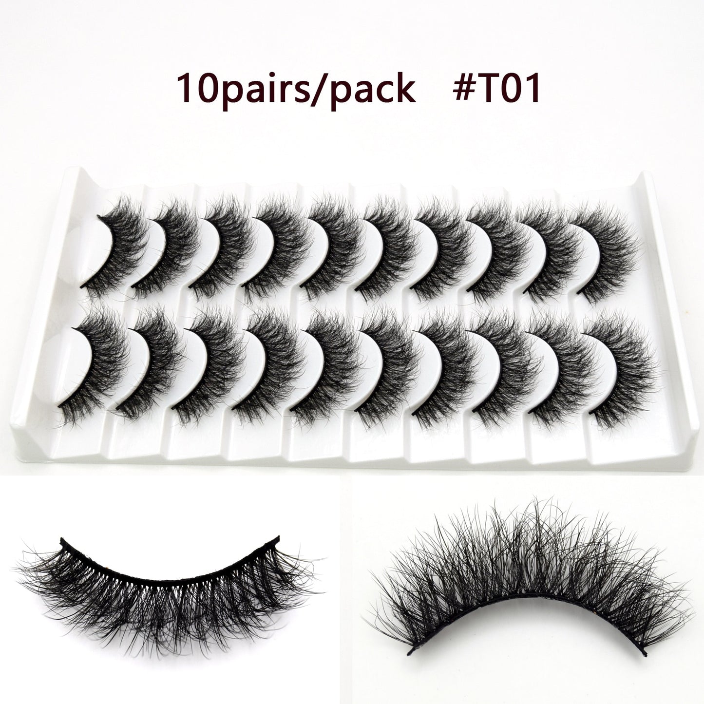 Visofree 5D Mink Eyelashes Long Lasting Mink Lashes - Giftcare 