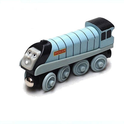 Thomas and Friends Children Wooden Track Train Set Toy Molley James Percy Molley Model Toy Magnetic Rail Train Toys for Boys