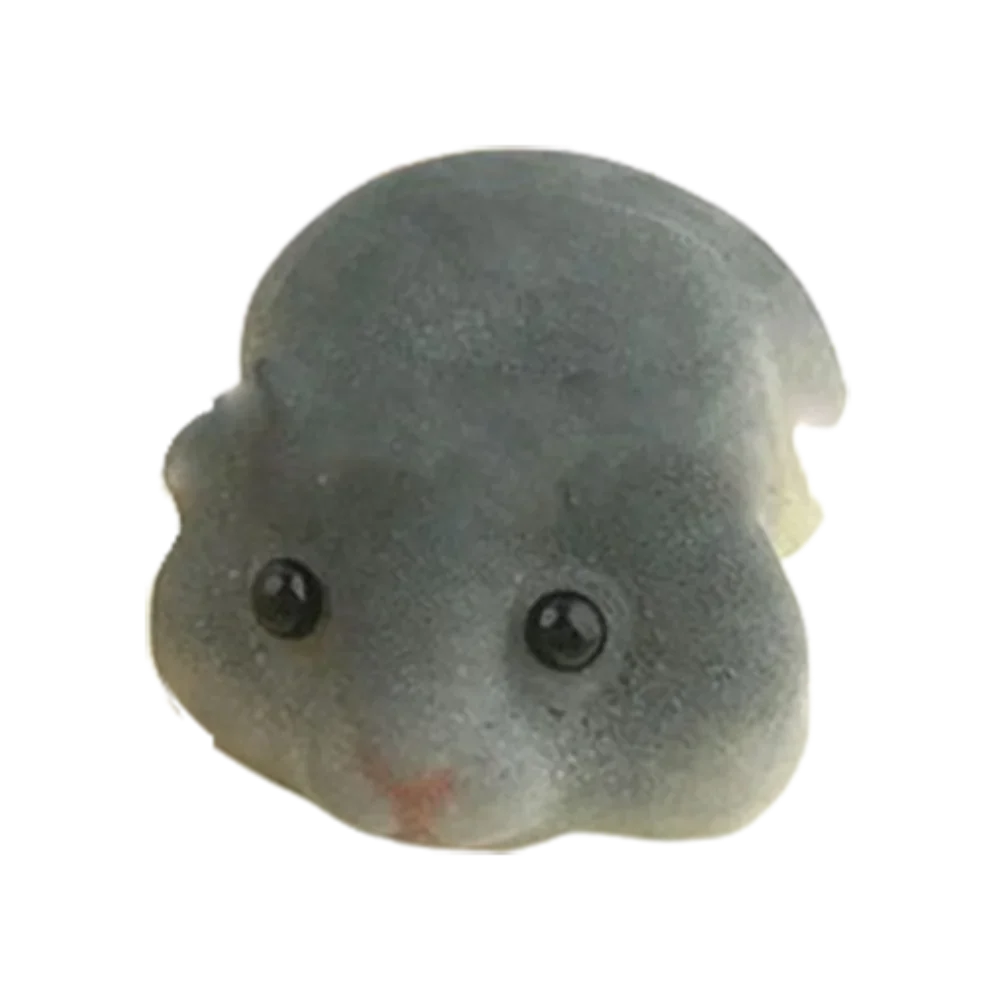 Cute Taba Squishy Hamster Squeeze Toy Cartoon Fidgets Toy Funny Plush Pinch Decompression Toy Stress Relief For Kids Adults Gift