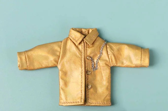 OB11 Baby Accessories Clothes for Baby Laser Bar Sets T-Shirts Jackets and Jeans Furniture for Dolls 1/12 Cool Anime Toys