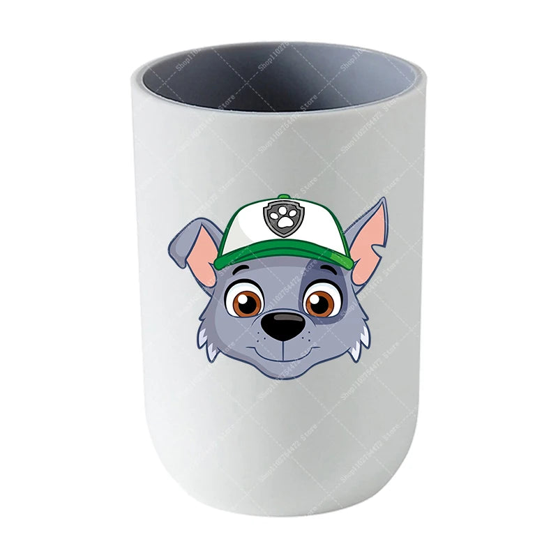 PAW Patrols Kids Cartoon Cute Toothbrush Cup Skye Chase Children Anime Mouthwash Cups Boy Girl Portable Plastic Rinse Mug Gifts
