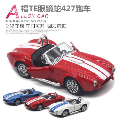 1:32 Shelby 427 Classic vintage car alloy car model children's toy new hot selling gift