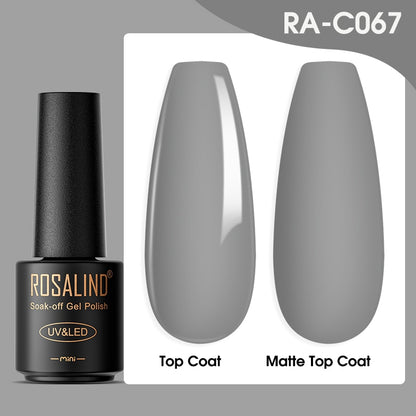 ROSALIND Gel Nail Polish Lamp All For Nails Art Manicure With Matt Base - Giftcare 