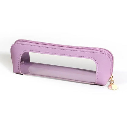 Cosmetic Bag Makeup Brush Storage Bag Portable Travel Wash Toiletries Organizer PU Portable Small Beauty Case Wash Bag Pouch