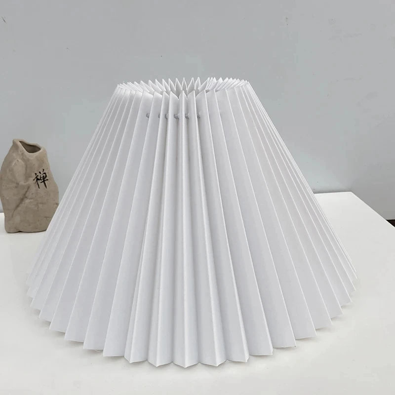 Table Lamp Cover DIY Pleated Lamp cover Wall Lamp/floor Lamp/pendant lamp Handmade Cloth cover