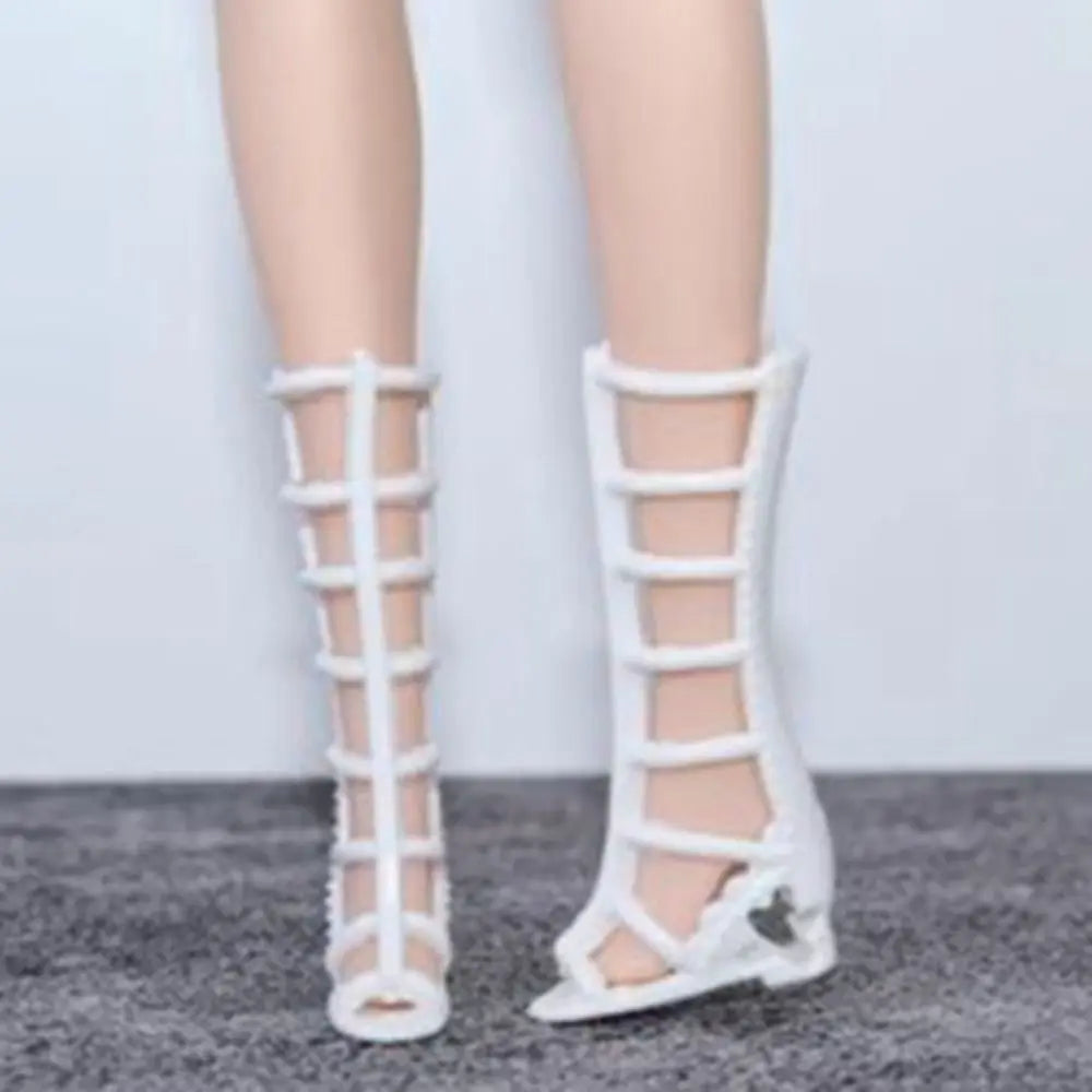 1/6 Doll Shoes 30cm Doll Casual Shoes Figure Doll Sandals Super Model Boots Female Doll Boots High Heels Shoes Doll Accessories