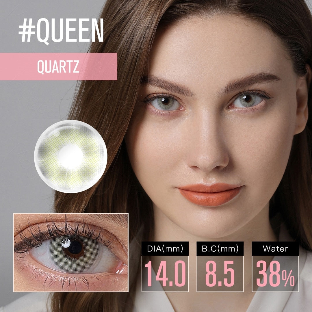 Natural Color Lens Eyes 1Pair Color Contact Lenses For Eyes Beauty - Giftcare 