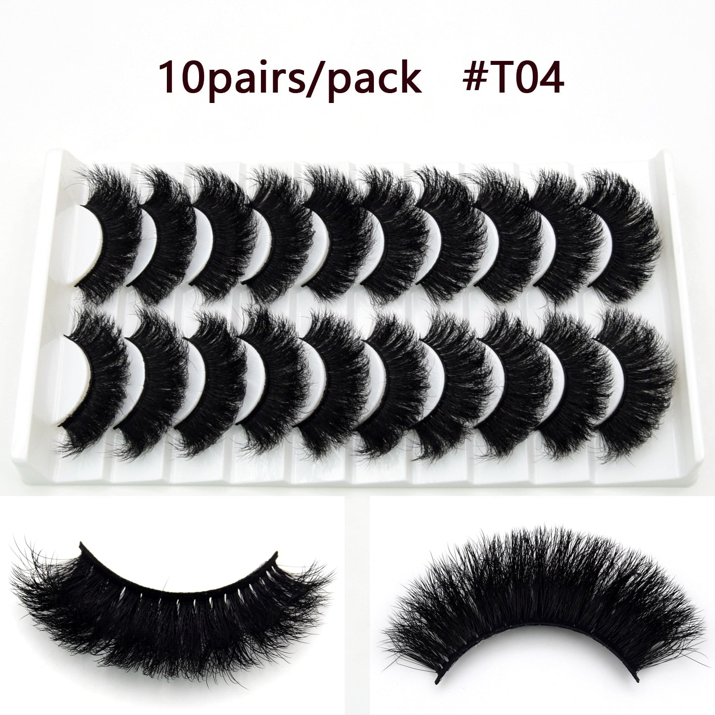 Visofree 5D Mink Eyelashes Long Lasting Mink Lashes - Giftcare 