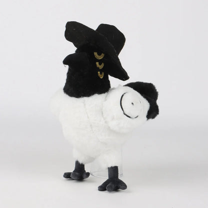 NEW Anime Kpop Demons Hunters Plush Cute Purple Tiger Black Hat Magpie With 3 Eyes Monster Hunt Girl Group Stuffed For Fans