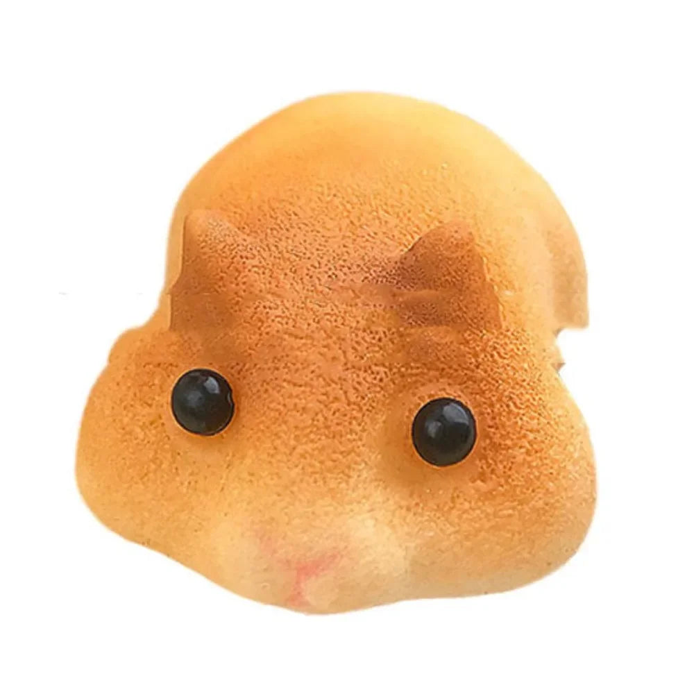 Cute Taba Squishy Hamster Squeeze Toy Cartoon Fidgets Toy Funny Plush Pinch Decompression Toy Stress Relief For Kids Adults Gift