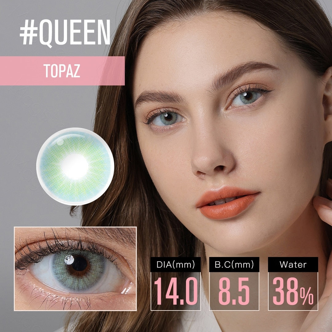 Natural Color Lens Eyes 1Pair Color Contact Lenses For Eyes Beauty - Giftcare 