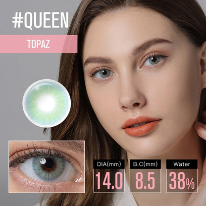 Natural Color Lens Eyes 1Pair Color Contact Lenses For Eyes Beauty - Giftcare 