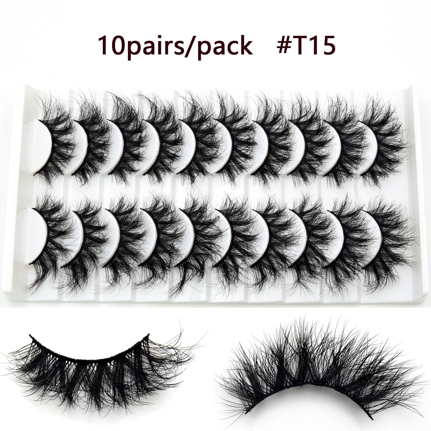 Visofree 5D Mink Eyelashes Long Lasting Mink Lashes - Giftcare 
