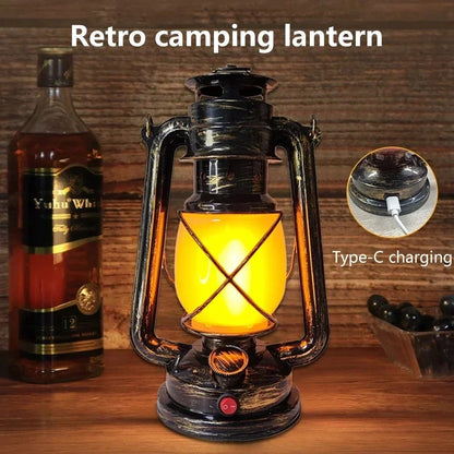 Rechargeable Retro LED Table Lamp